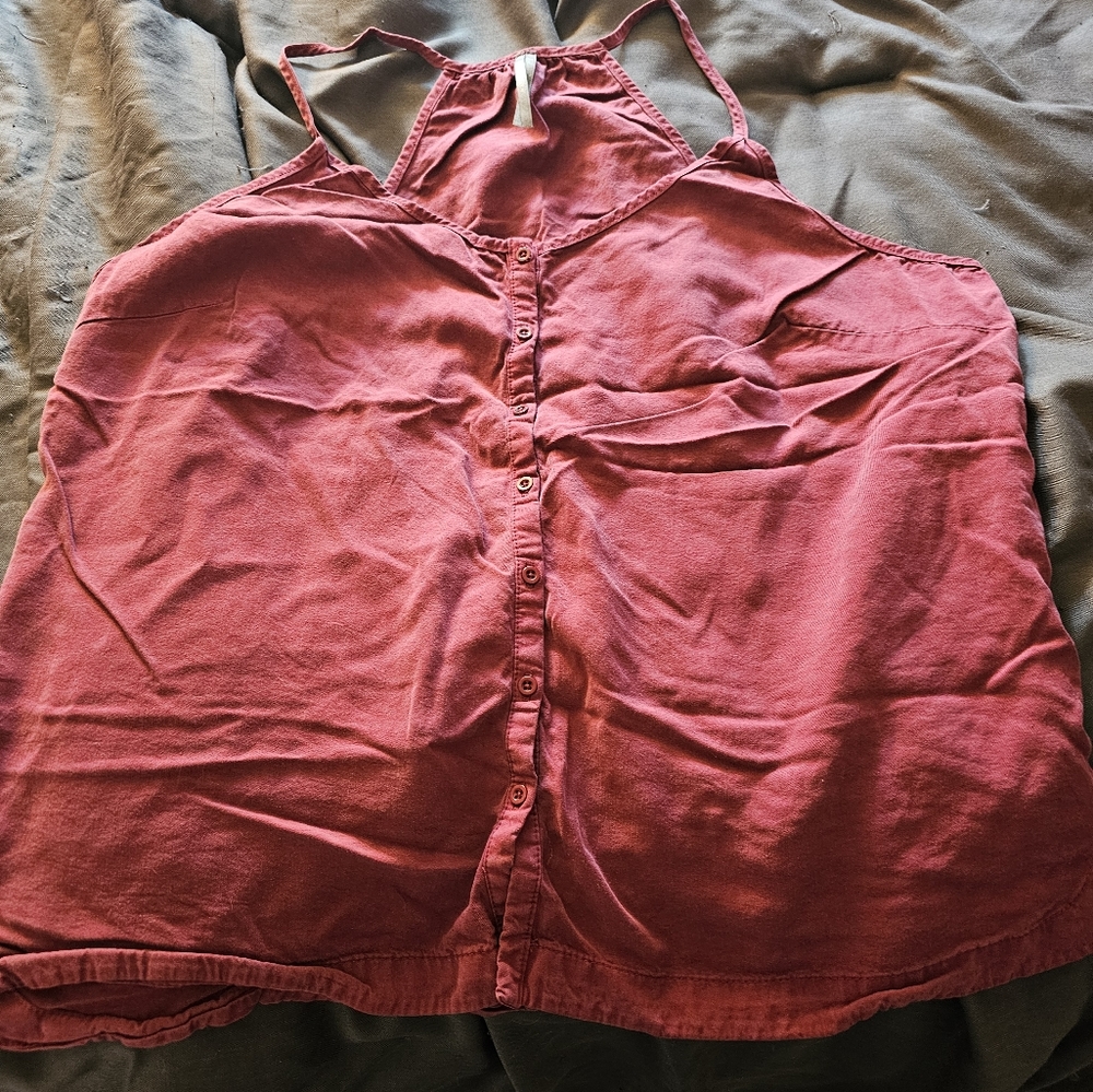 Anthropologie Tanktop Size L Dark